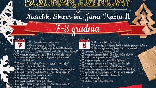 Jarmark Bożonarodzeniowy w Nasielsku