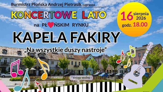 Koncertowe Lato na Płońskim Rynku