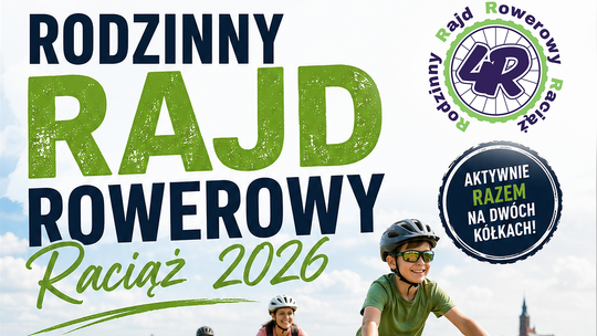 Rajd rowerowy w Raciążu