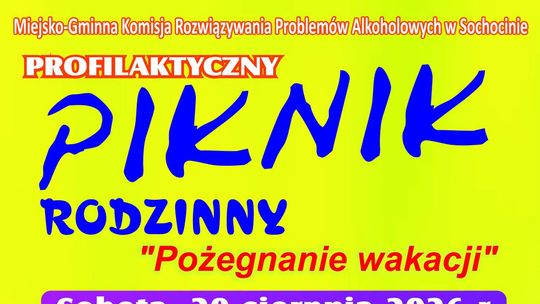 Rodzinne pożegnanie wakacji w Sochocinie. Moc bezpłatnych atrakcji