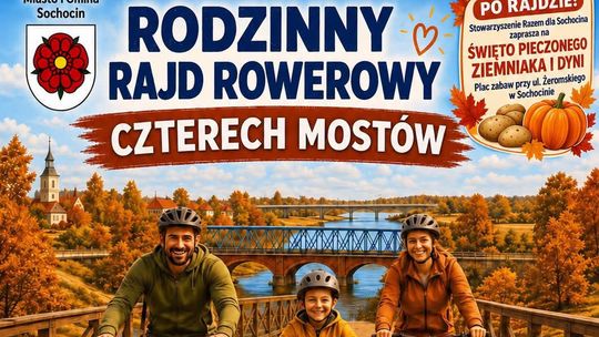 Rodzinny Rajd Rowerowy po gminie Sochocin
