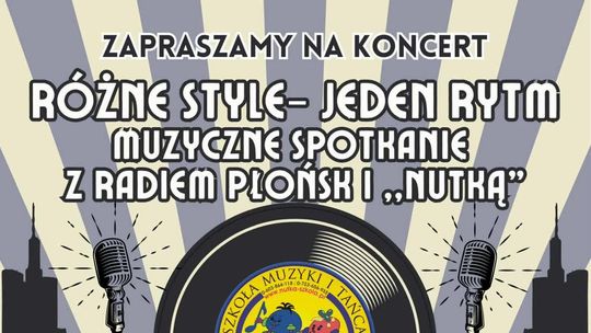 "Różne style - jeden rytm": Spotkanie z Radiem Płońsk i Nutką "Różne style - jeden rytm": Spotkanie z Radiem Płońsk i Nutką