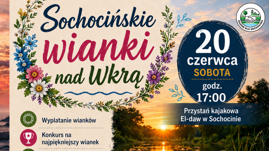 Sochocińskie "Wianki" nad Wkrą
