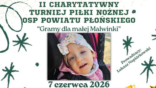 Turniej charytatywny dla Malwinki