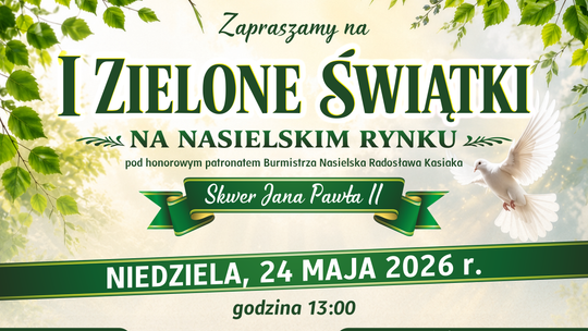 Zielone Świątki na nasielskim rynku już 24 maja