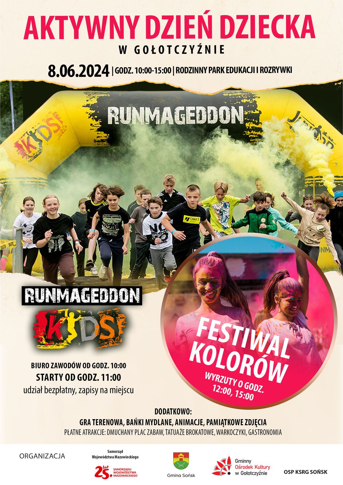 Aktywny Dzień Dziecka w Gołotczyźnie Aktywny Dzień Dziecka w Gołotczyźnie
