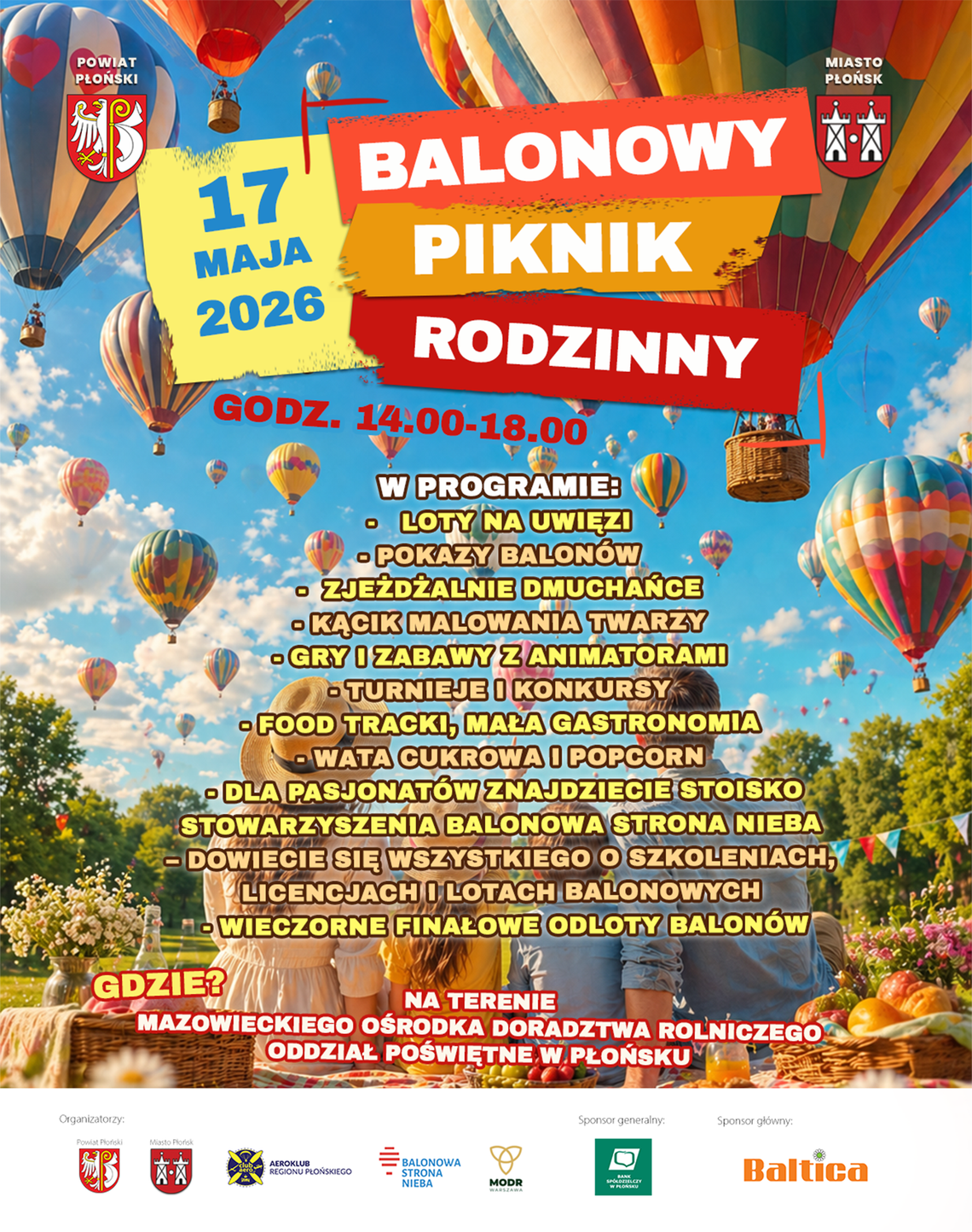 Balonowy Piknik Rodzinny na Poświętnem