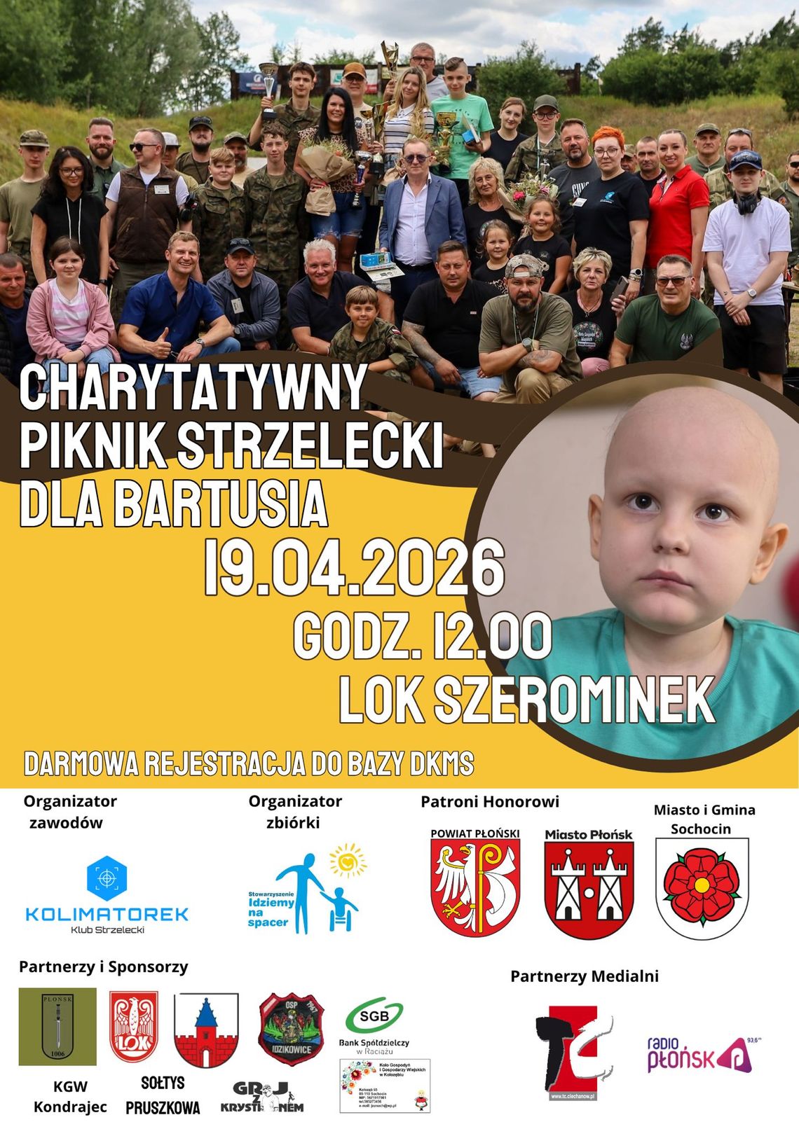 Charytatywny Piknik Strzelecki dla Bartusia! 💛