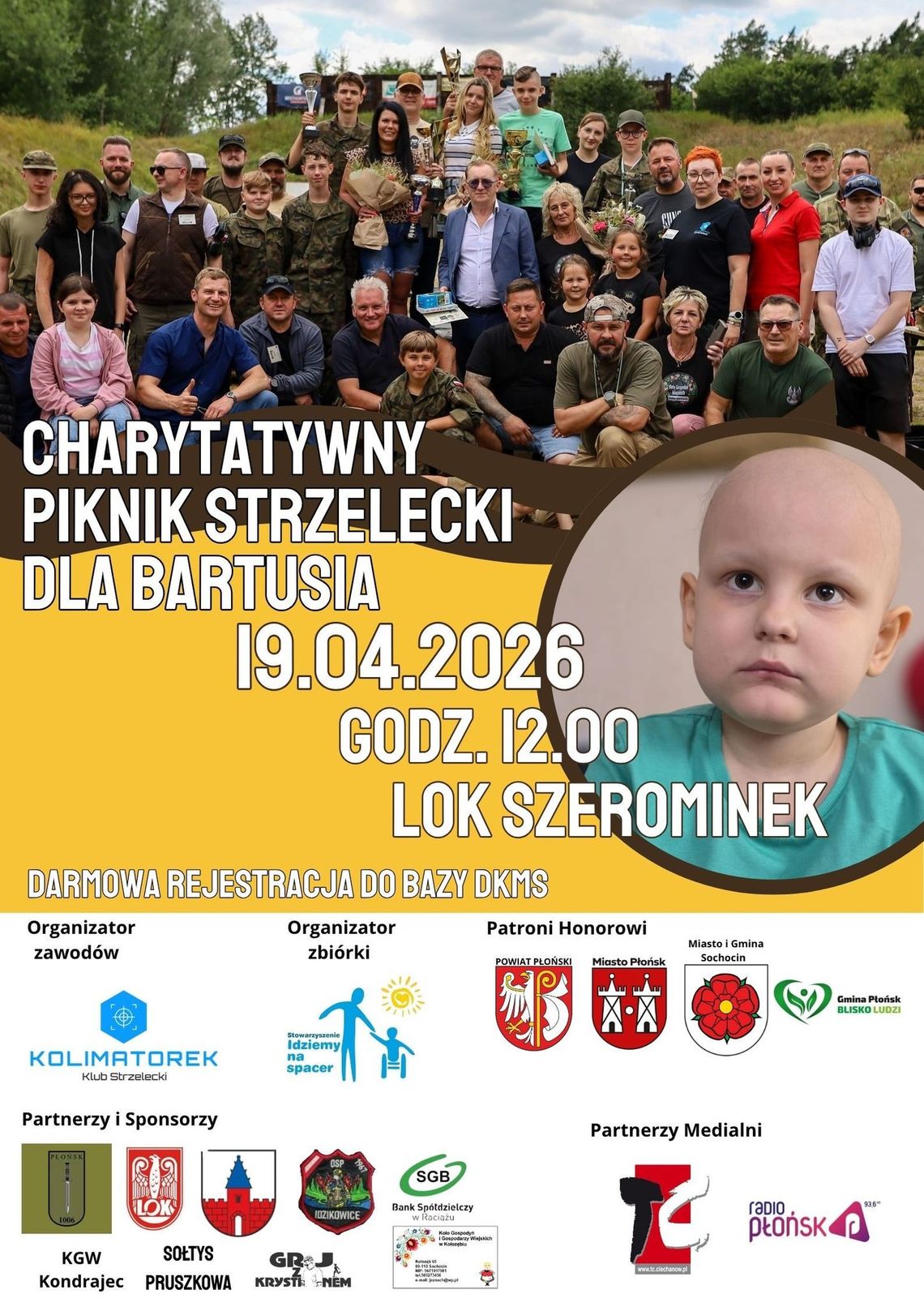 Charytatywny Piknik Strzelecki dla Bartusia! 💛