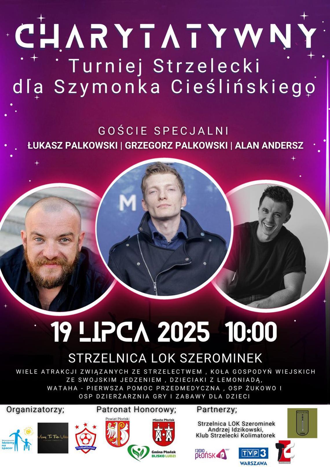 Charytatywny Piknik Strzelecki dla Szymona Cieślińskiego Charytatywny Piknik Strzelecki dla Szymona Cieślińskiego