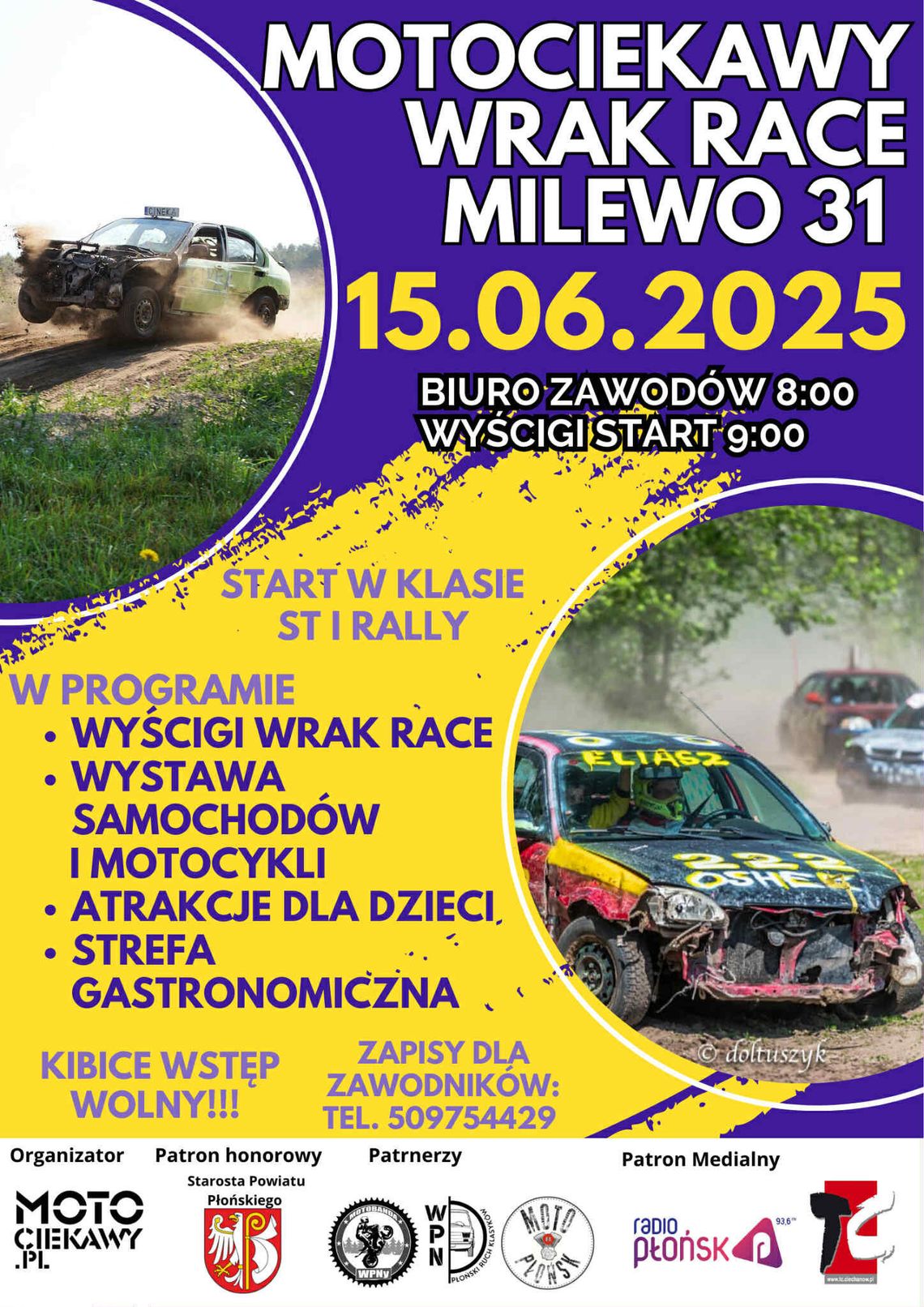 CZERWCOWY WRAK RACE W MILEWIE CZERWCOWY WRAK RACE W MILEWIE