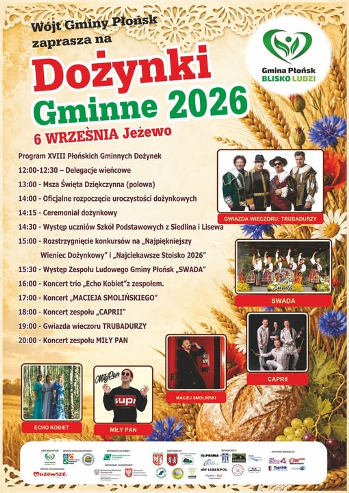 Dożynki Gminy Płońsk Dożynki Gminy Płońsk