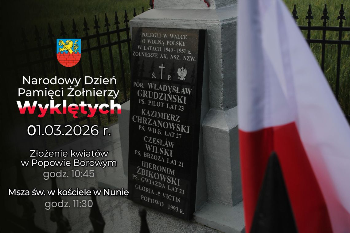 Dzień Pamięci Żołnierzy Wyklętych w gminie Nasielsk Dzień Pamięci Żołnierzy Wyklętych w gminie Nasielsk