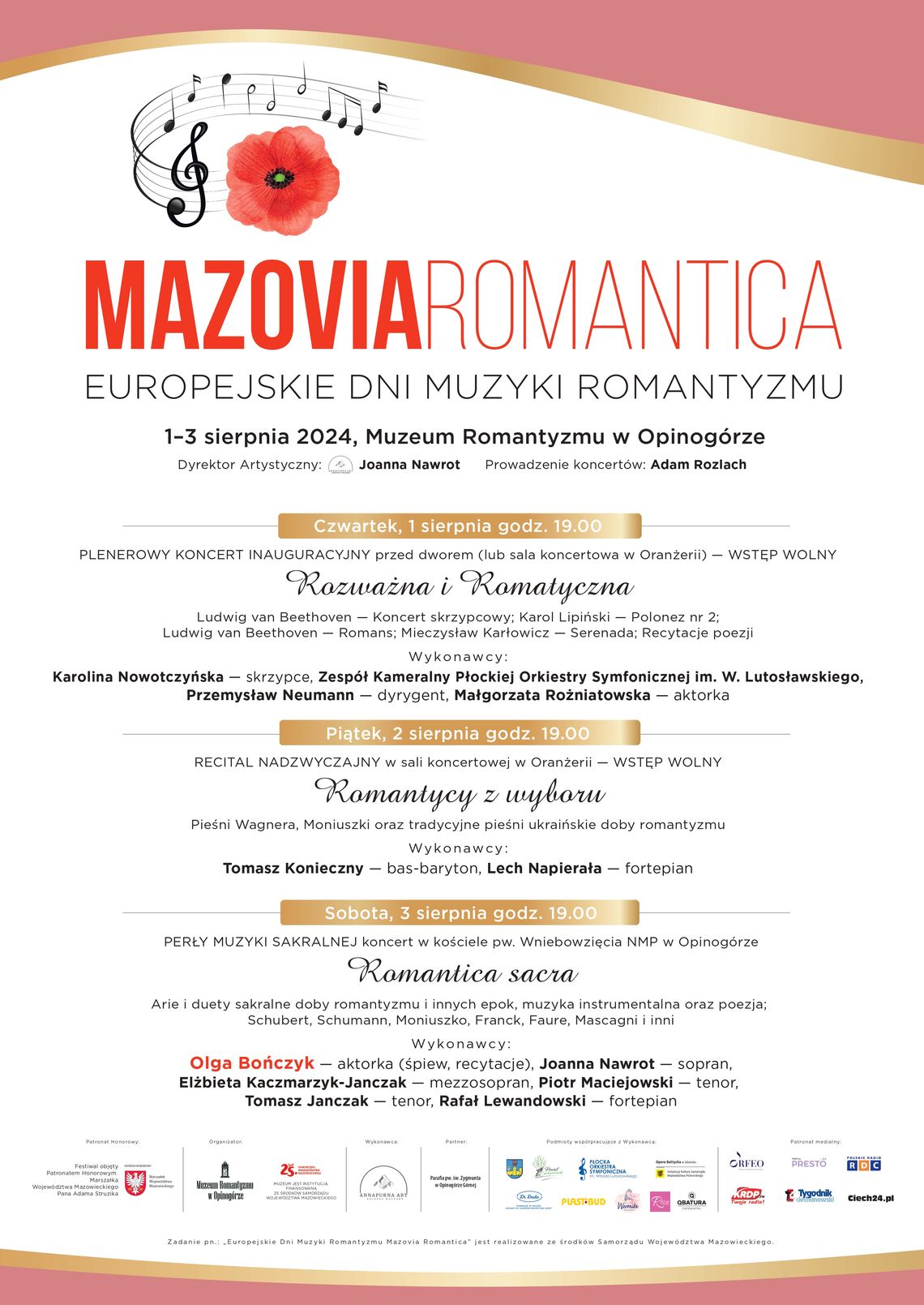Europejskie Dni Muzyki Romantyzmu MAZOVIA ROMANTICA Europejskie Dni Muzyki Romantyzmu MAZOVIA ROMANTICA