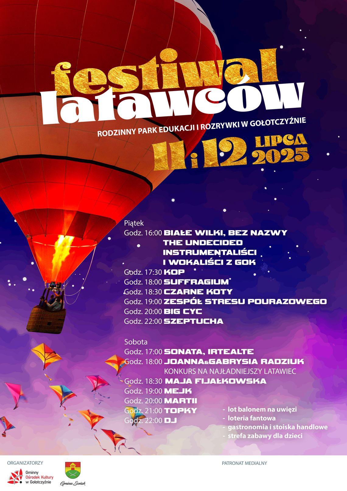 Festiwal Latawców w Gołotczyźnie Festiwal Latawców w Gołotczyźnie