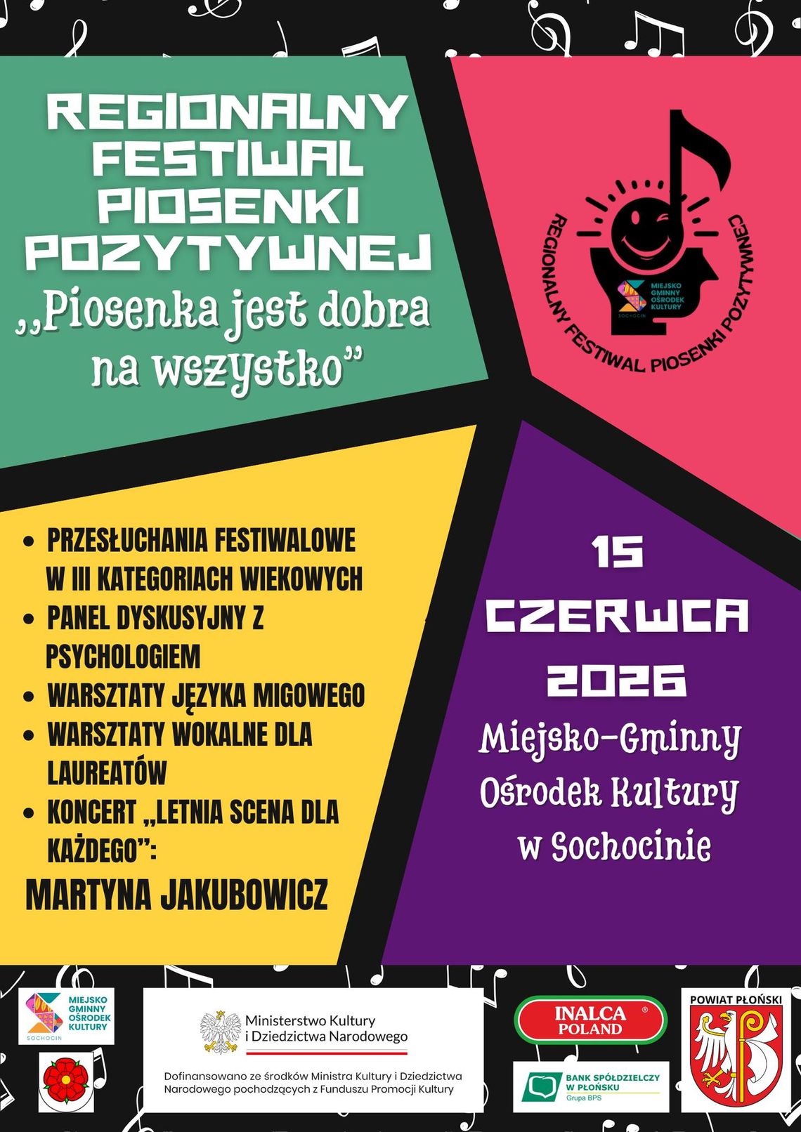 Festiwal Piosenki Pozytywnej w Sochocinie