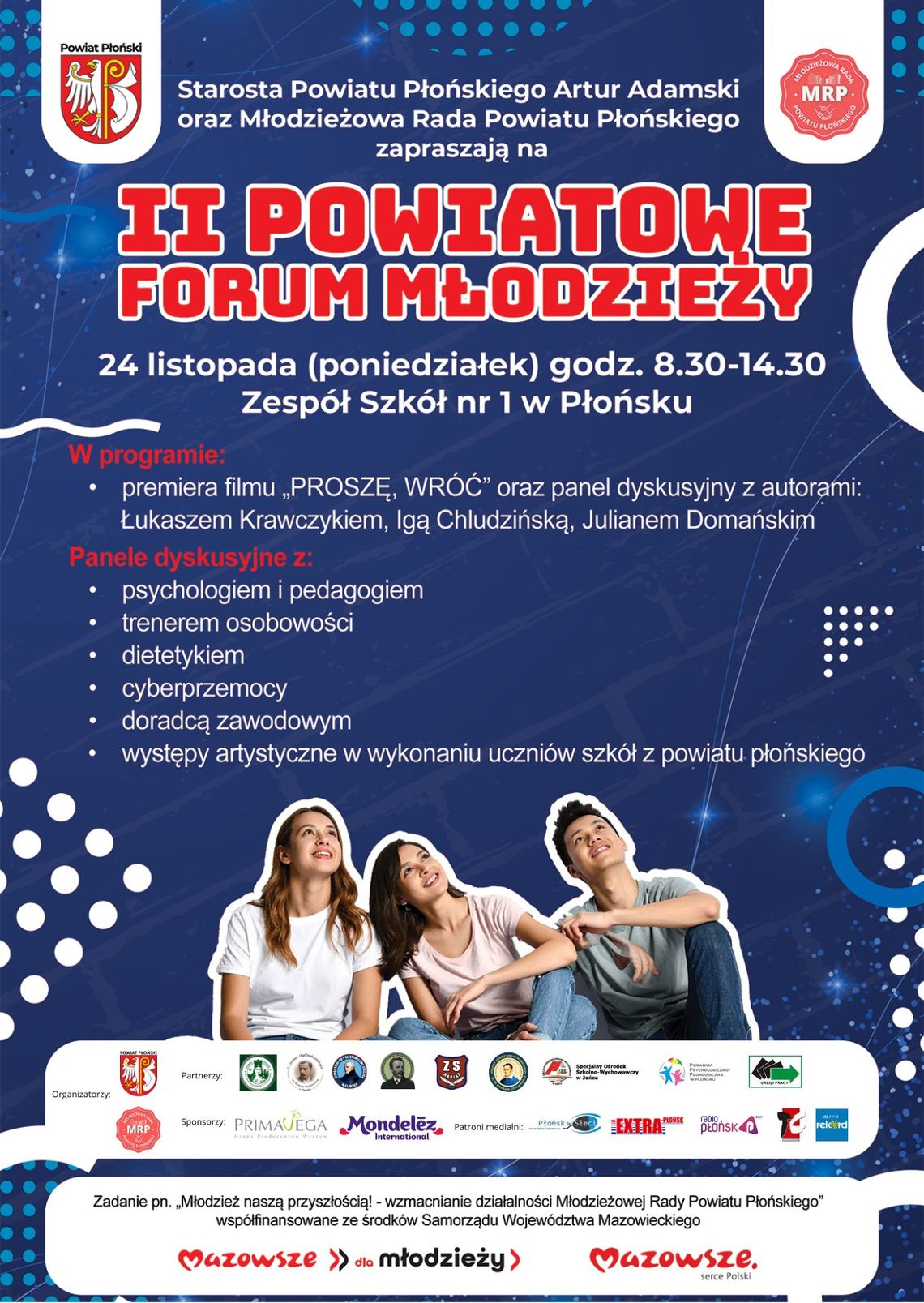 II Powiatowe Forum Młodzieży w Płońsku