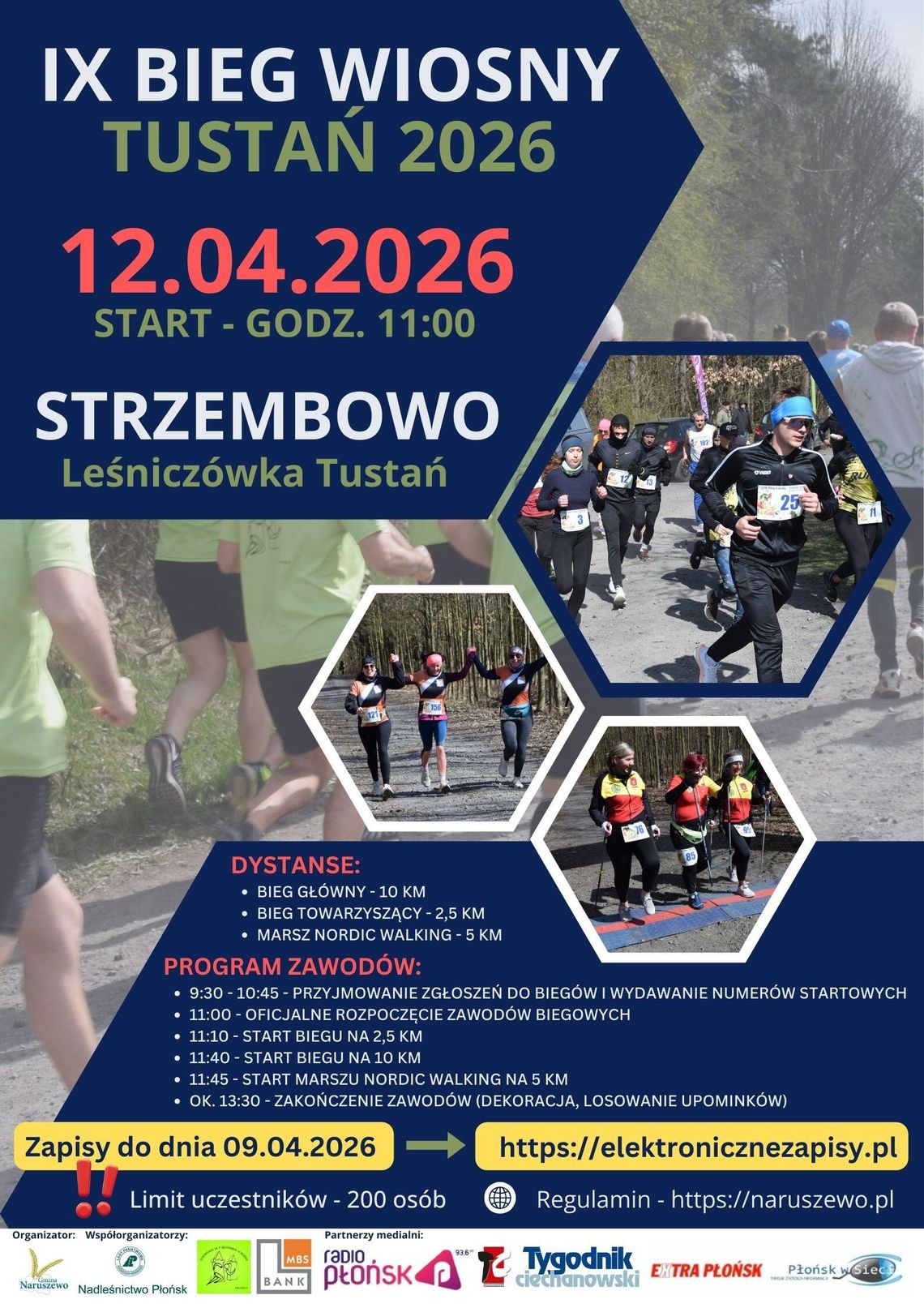 🌿🏃♂️ IX Bieg Wiosny Tustań 2026 🏃♀️🌿 🌿🏃♂️ IX Bieg Wiosny Tustań 2026 🏃♀️🌿
