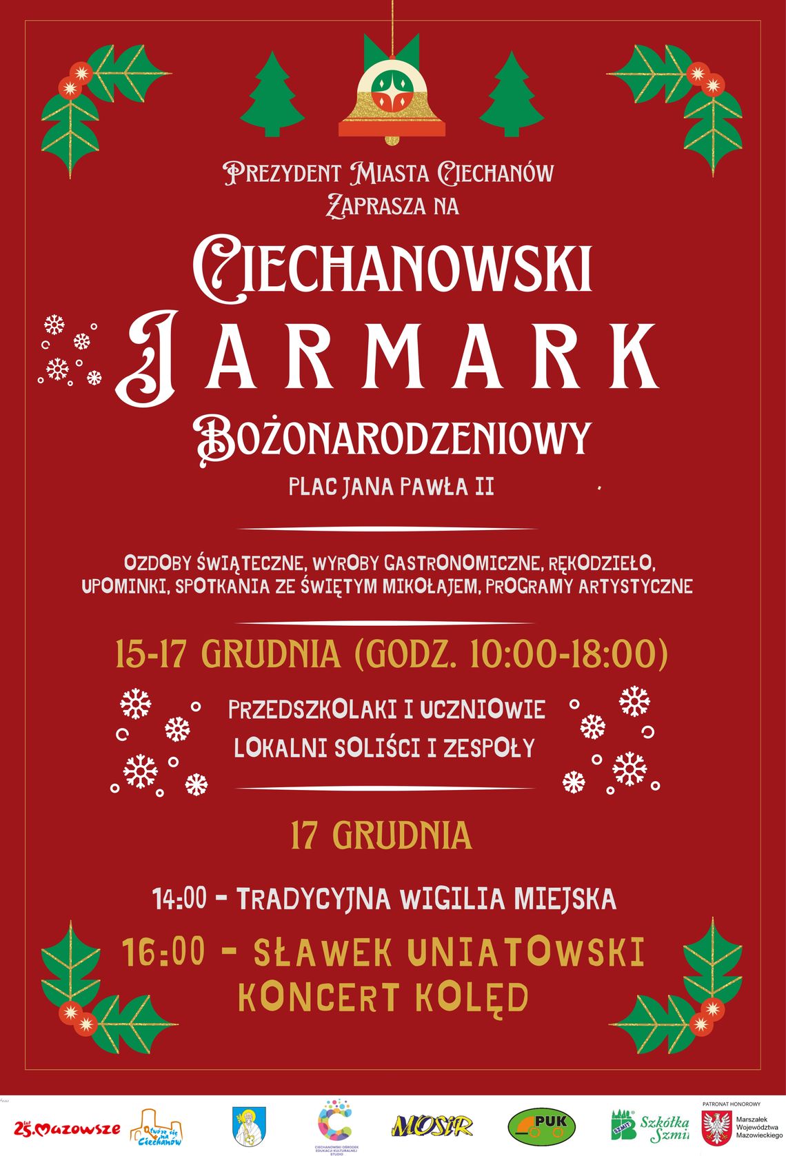 Jarmark Bożonarodzeniowy w Ciechanowie
