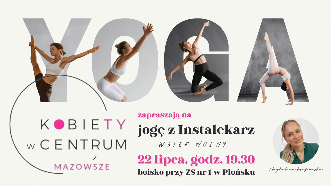 Joga z instalekarz w Płońsku Joga z instalekarz w Płońsku