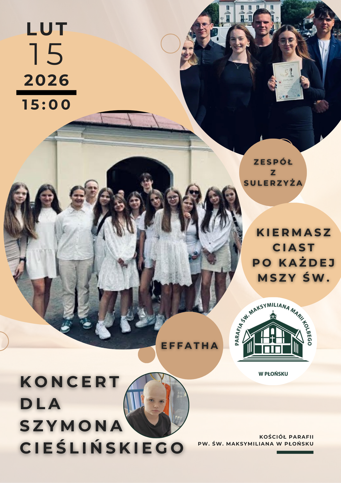 🎶 KONCERT CHARYTATYWNY DLA SZYMONA CIEŚLIŃSKIEGO 🎶