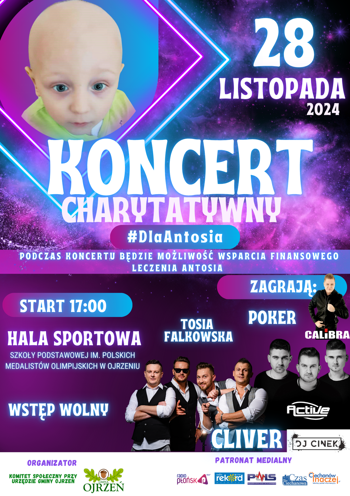 Koncert Charytatywny #dlaAntosia w Ojrzeniu