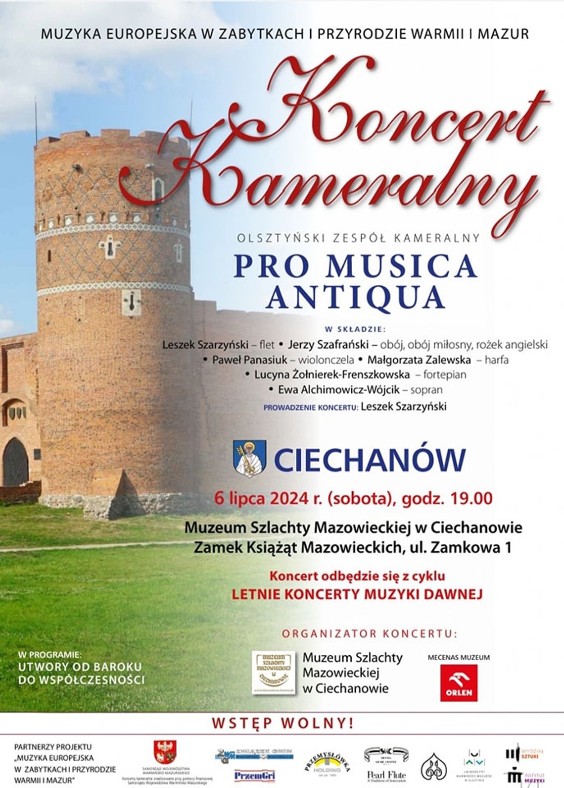 Koncert na zamku w Ciechanowie