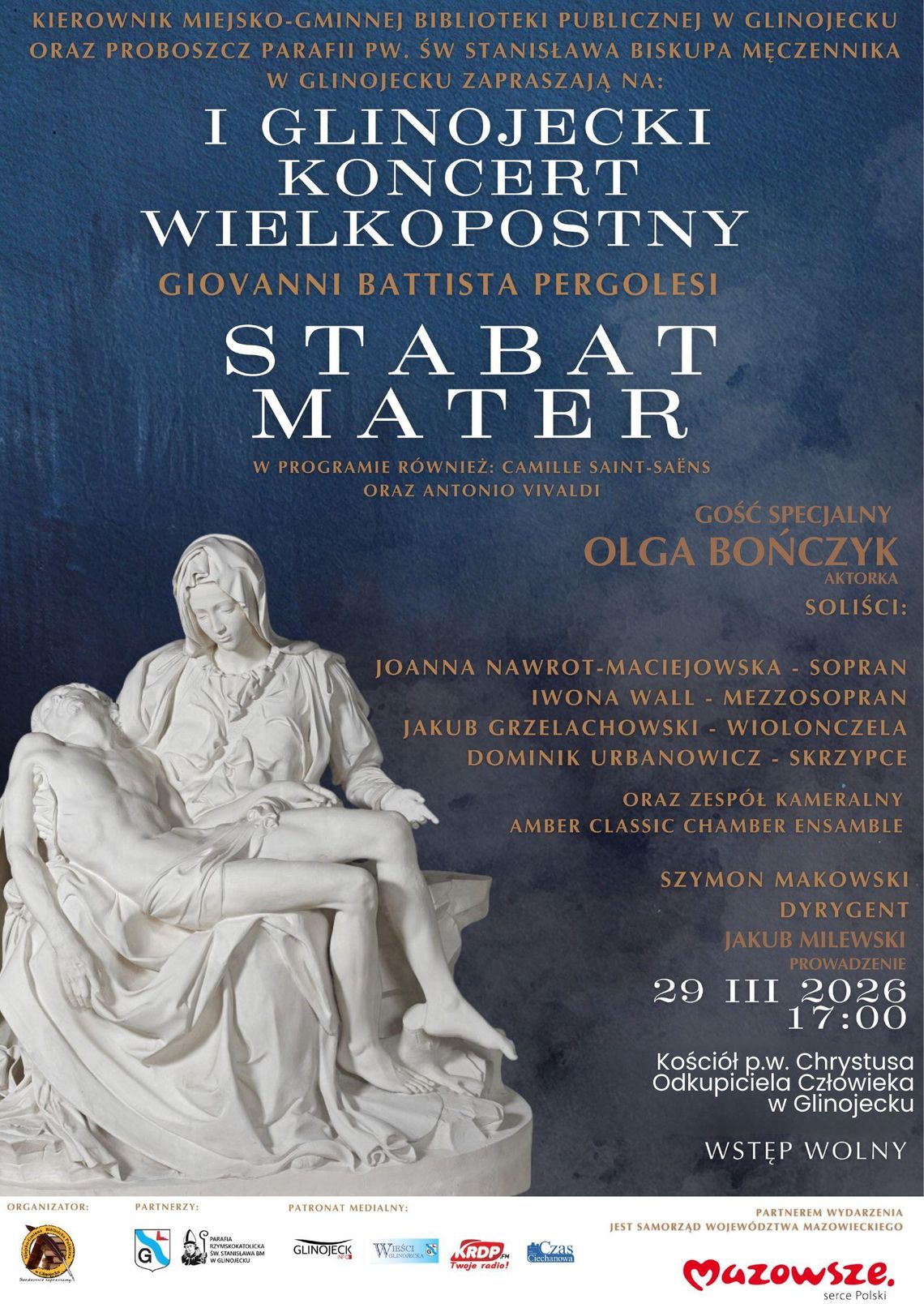 Koncert Wielkopostny w Glinojecku