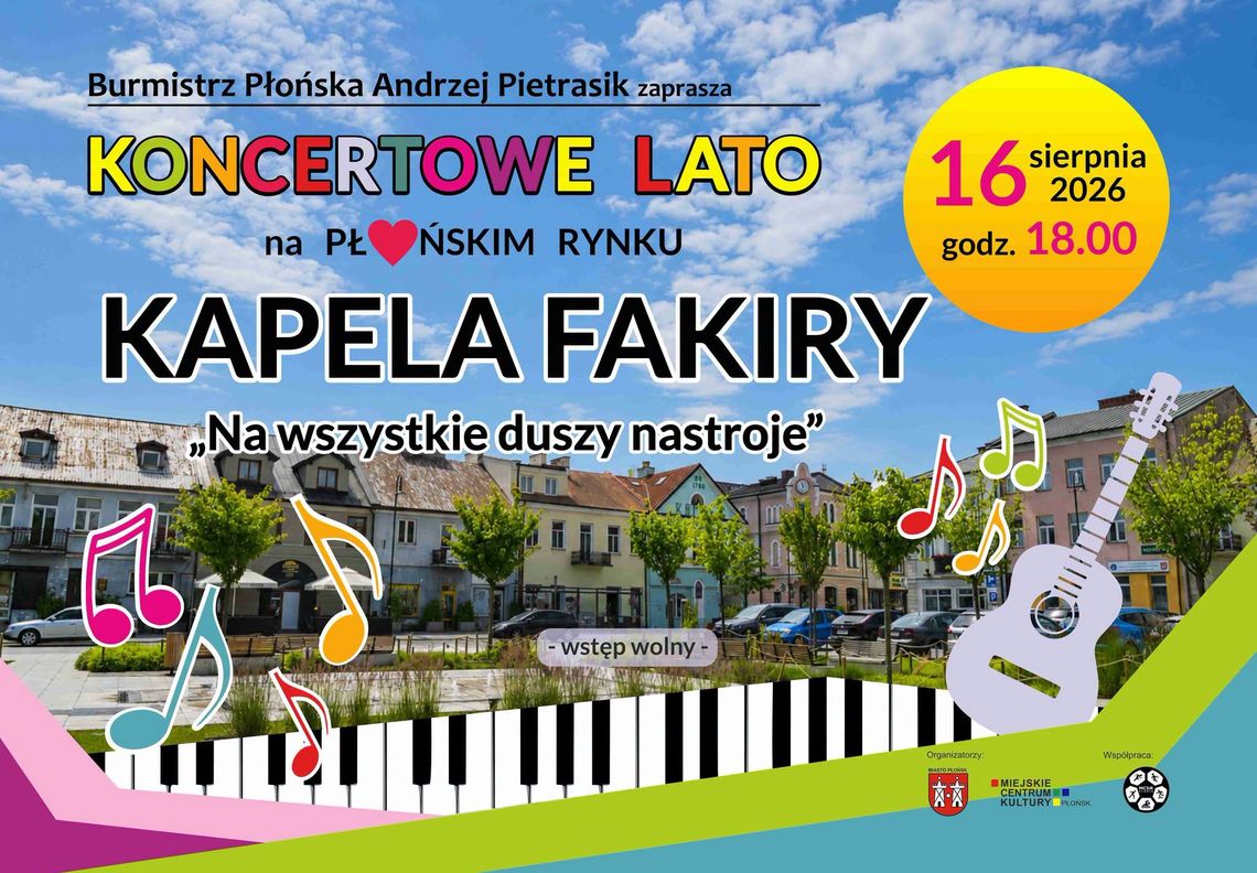 Koncertowe Lato na Płońskim Rynku Koncertowe Lato na Płońskim Rynku