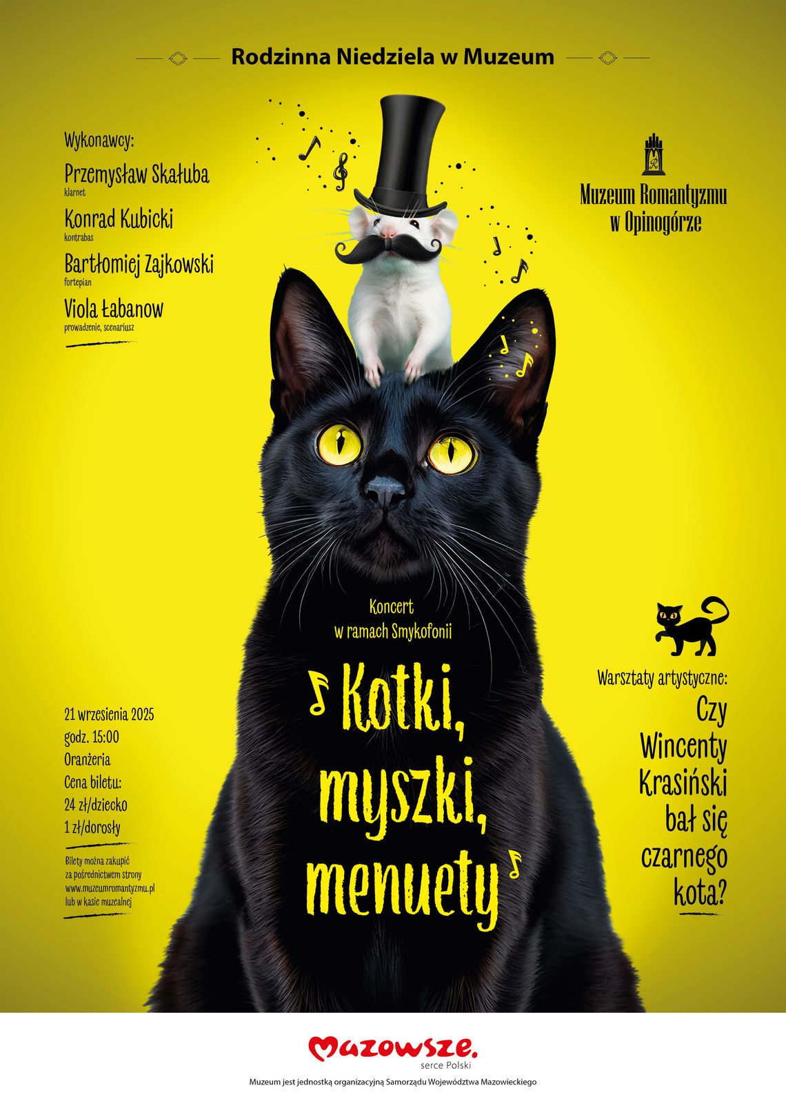 „Kotki, myszki, menuety" w Muzeum Romantyzmu w Opinogórze