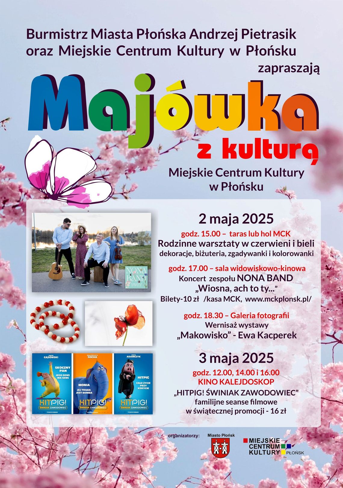 Majówka z Miejskim Centrum Kultury w Płońsku Majówka z Miejskim Centrum Kultury w Płońsku