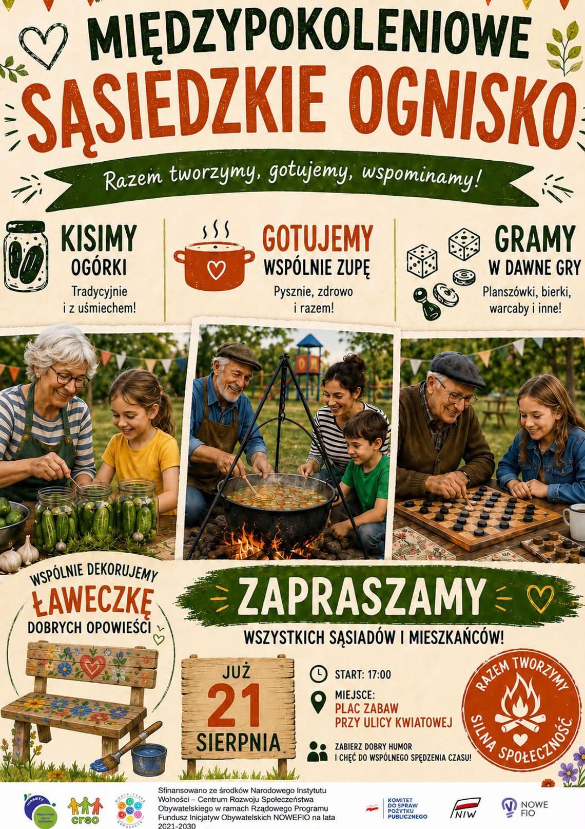 Międzypokoleniowe Sąsiedzkie Ognisko w Sochocinie Międzypokoleniowe Sąsiedzkie Ognisko w Sochocinie