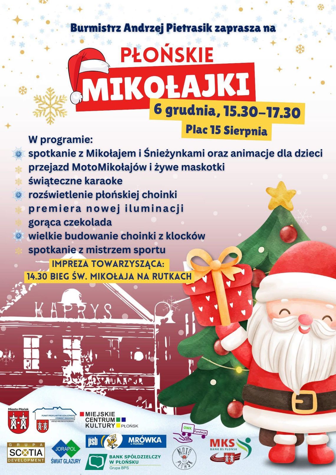 Mikołajki w płońskim rynku ✨