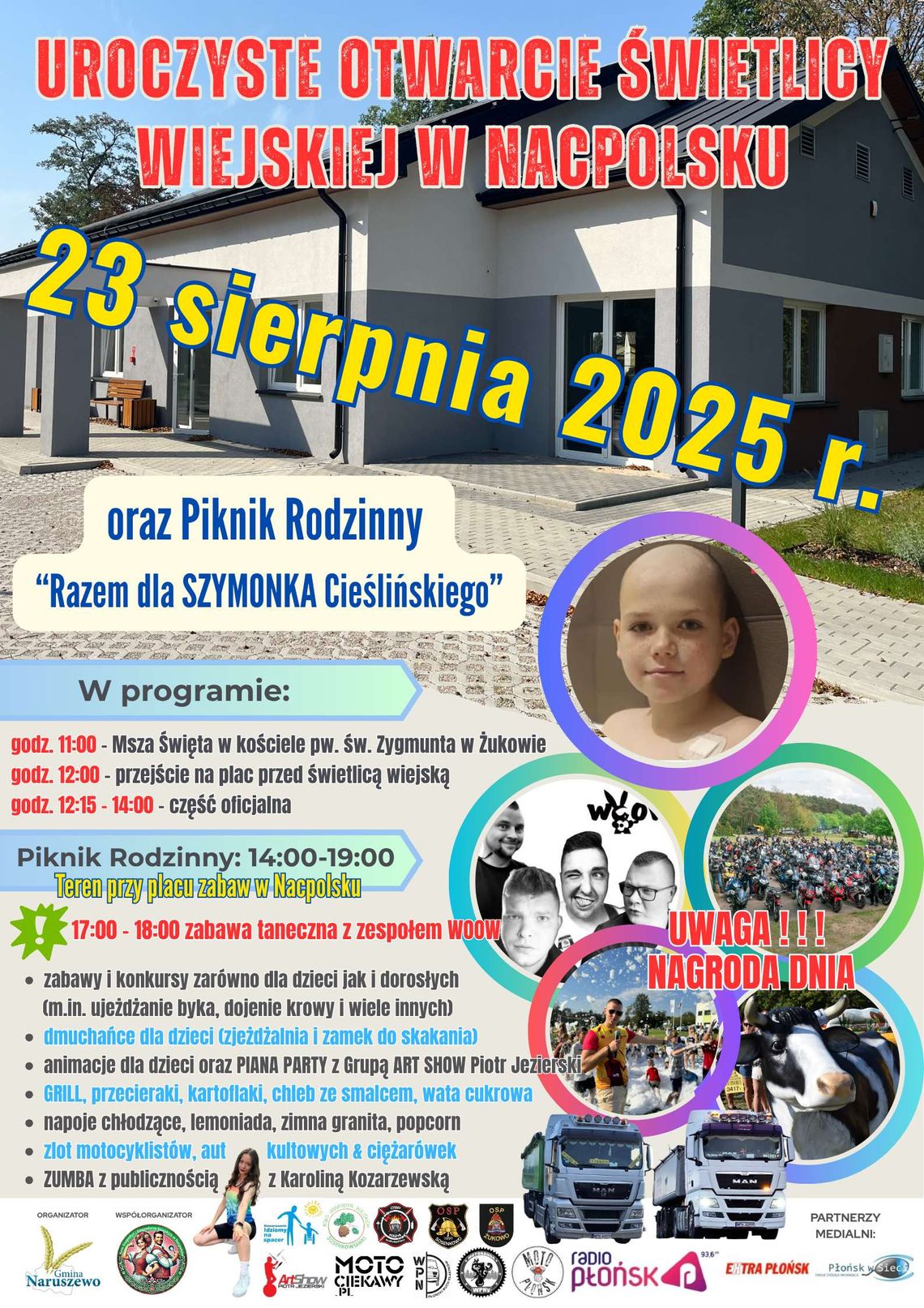 Otwarcie świetlicy i Piknik Rodzinny w Nacpolsku