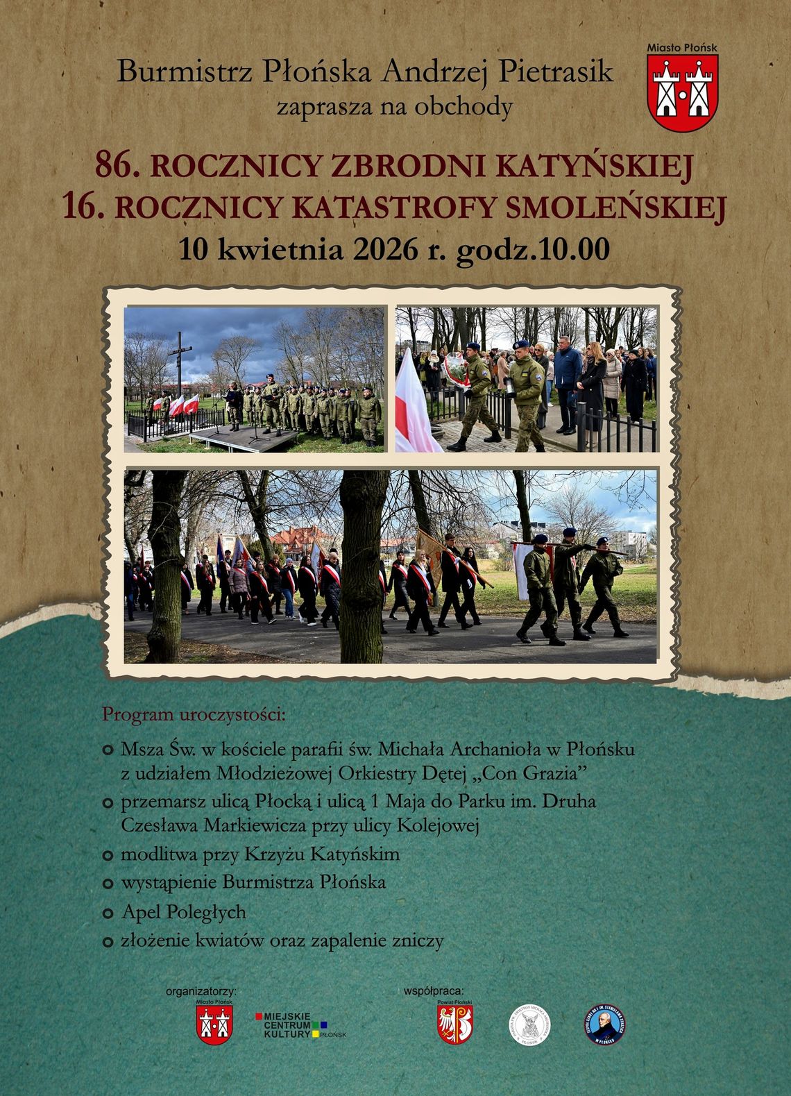 Rocznica Zbrodni Katyńskiej i Katastrofy Smoleńskiej