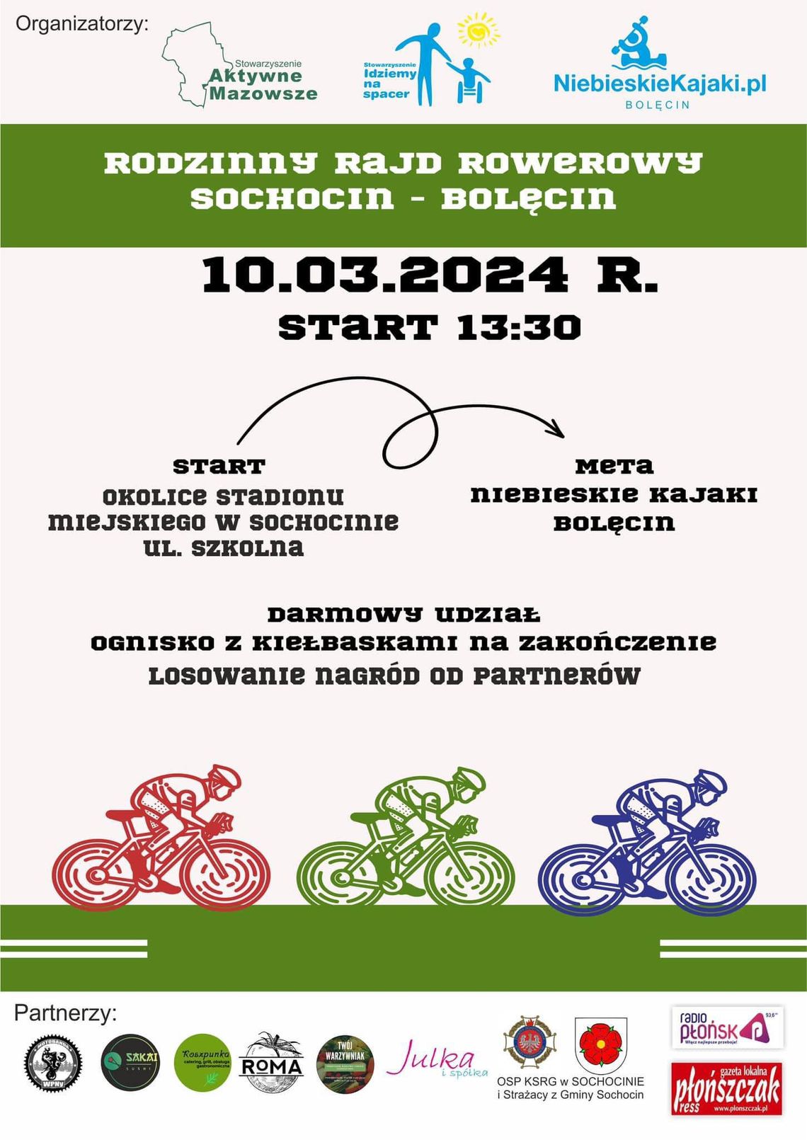 Rodzinny Rajd Rowerowy Sochocin-Bolęcin Rodzinny Rajd Rowerowy Sochocin-Bolęcin