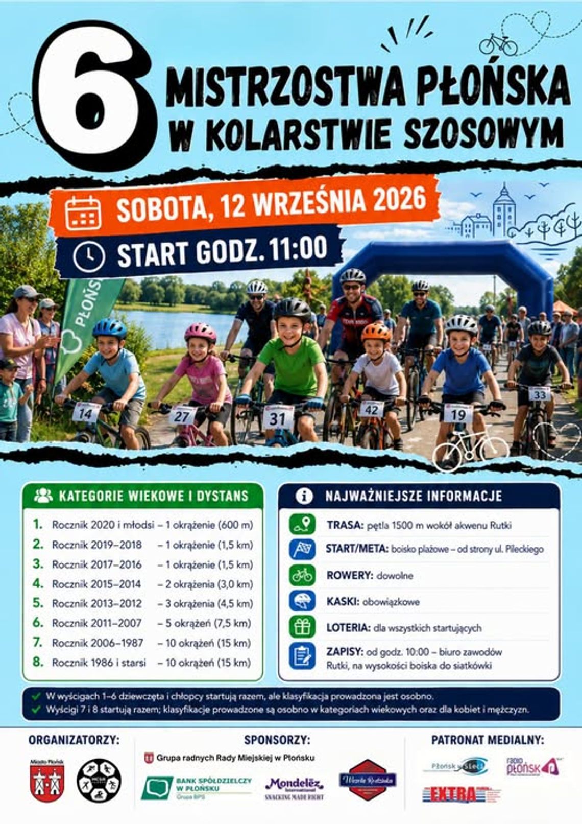 VI Otwarte Mistrzostwa Miasta Płońsk w Kolarstwie Szosowym VI Otwarte Mistrzostwa Miasta Płońsk w Kolarstwie Szosowym