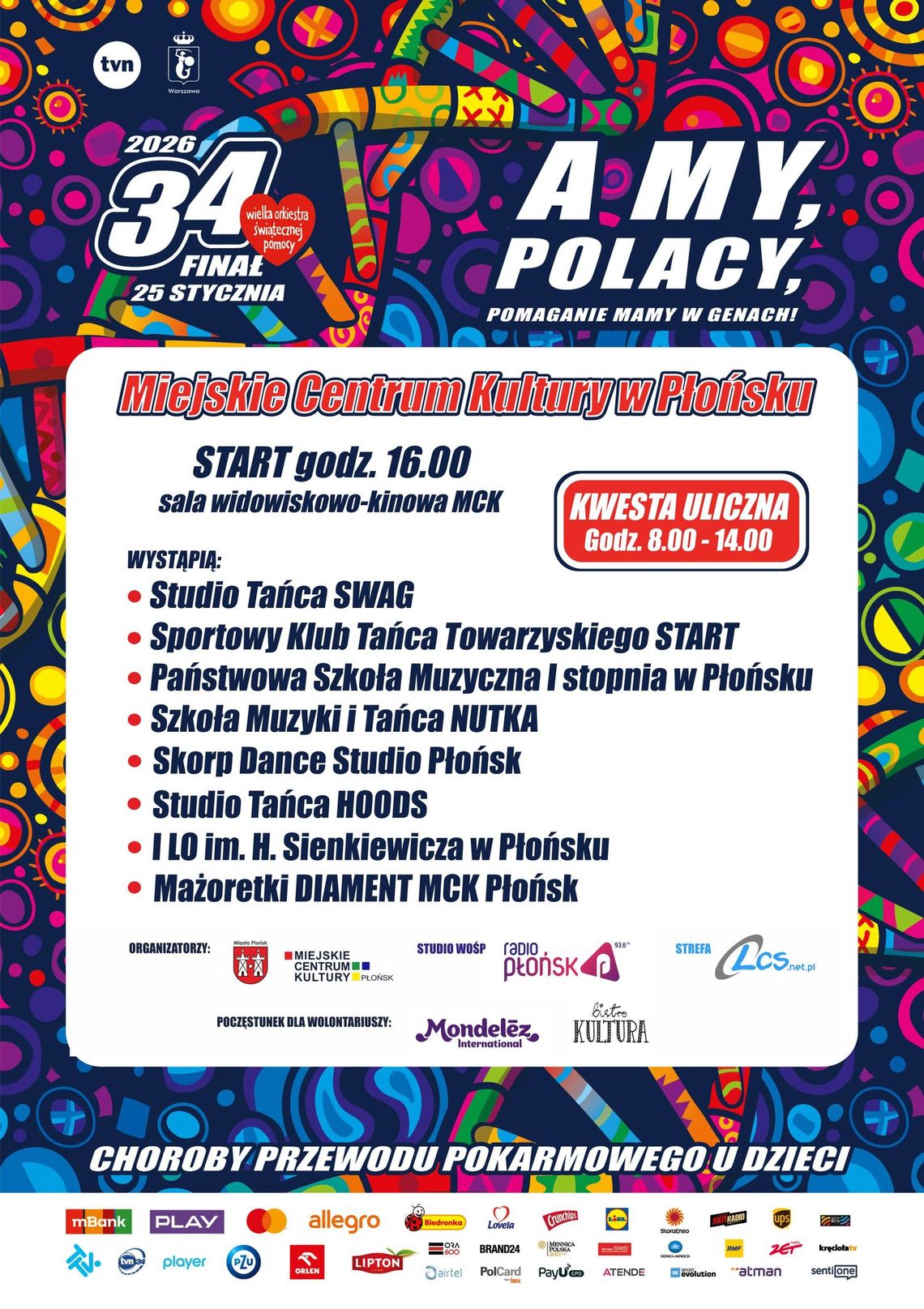 Wielka Orkiestra Świątecznej Pomocy w Płońsku