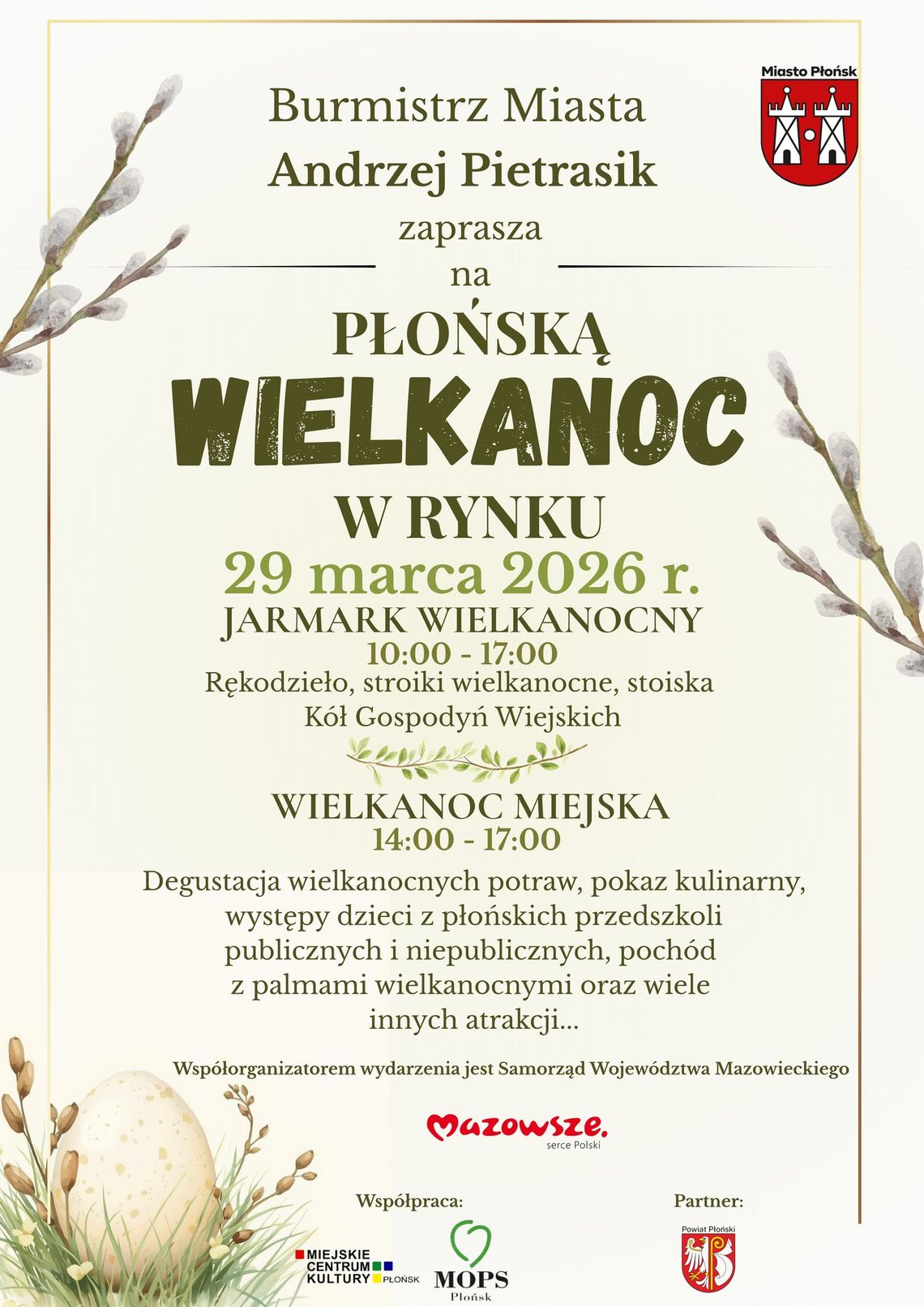 Wielkanoc w płońskim rynku