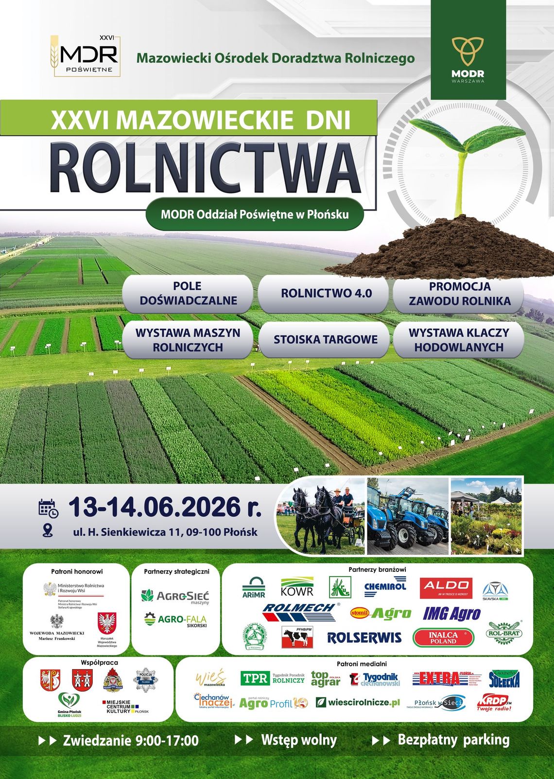XXVI Mazowieckie Dni Rolnictwa już 13 i 14 czerwca!