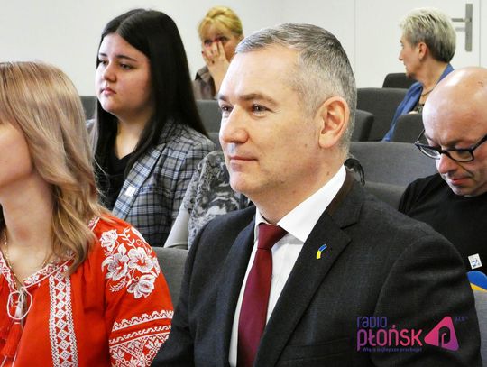 Sekretarz ambasady Ukrainy w Polsce z wizytą w Płońsku