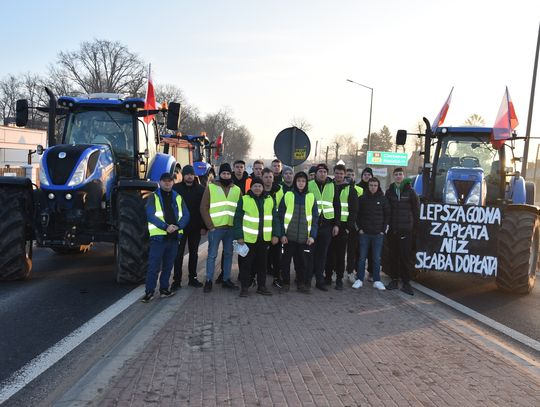 Protest rolników w Płońsku i powiecie płońskim