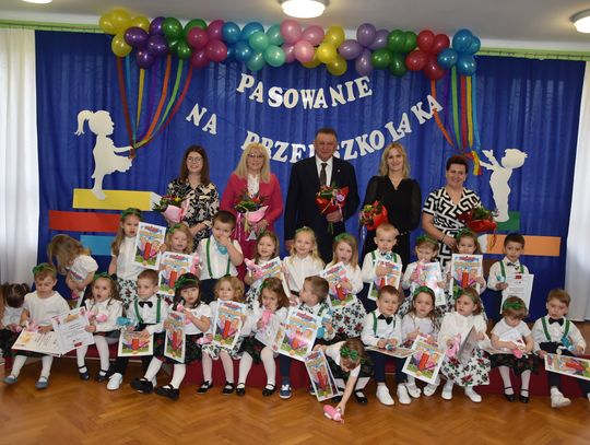 Pasowanie na przedszkolaka w Przedszkolu nr 2 w Płońsku