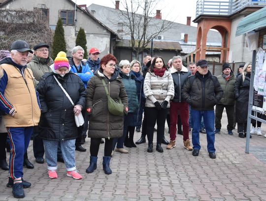 Protest dotyczący powstania chlewni w gminie Nowe Miasto