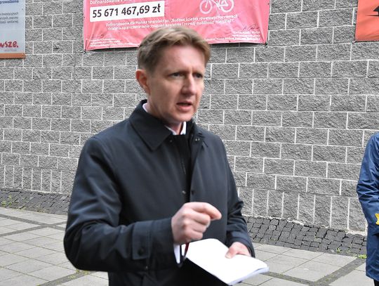 Spotkanie z Arturem Bartoszewiczem - kandydatem na Prezydenta RP w Płońsku