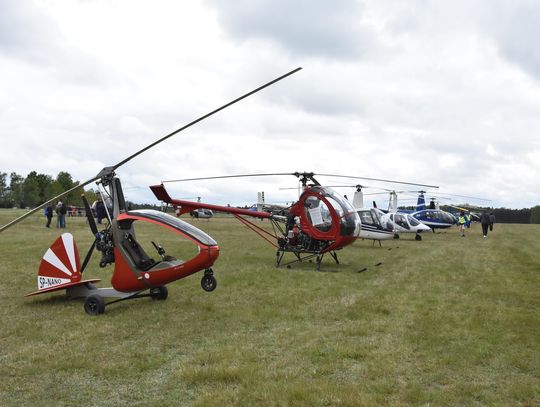 Zlot śmigłowców w Kępie Zlot śmigłowców w Kępie