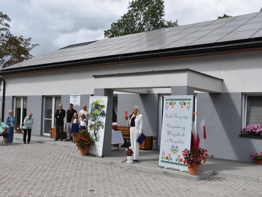 Otwarcie świetlicy wiejskiej w Nacpolsku