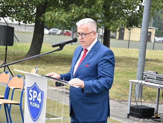 Rozpoczęcie roku szkolnego w SP4 w Płońsku