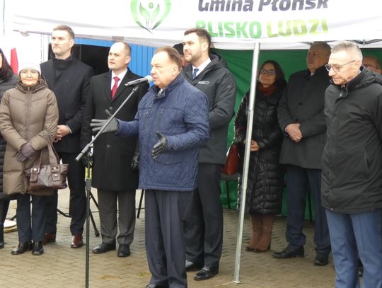 Otwarcie SUW w Cholewach i nowe nazwy ulic w gminie Płońsk