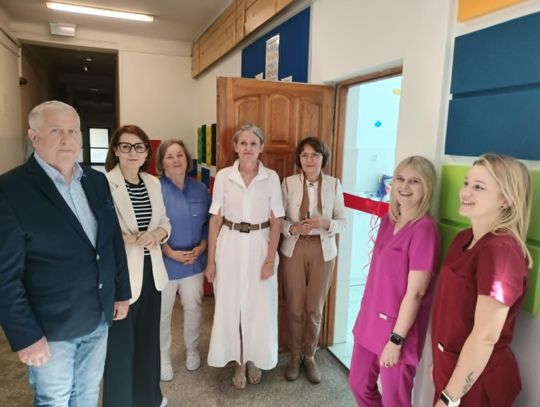 Gabinet stomatologiczny w SP4 w Płońsku